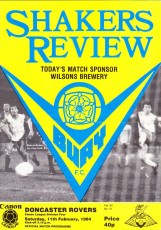 Bury v Doncaster Rovers
