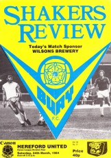 Bury v Hereford United