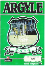 Plymouth Argyle v Bury