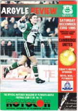 Plymouth Argyle v Cambridge United