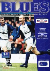Birmingham City v Oxford United