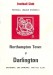 Northampton Town v Darlington