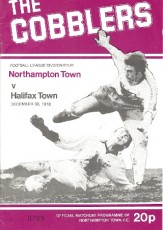 Northampton Town v Halifax Town