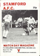 Stamford v Irthlingborough Diamonds