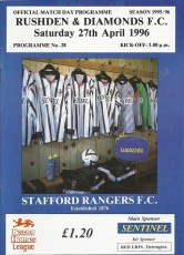 Stafford Rangers v Rushden & Diamonds