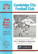 Cambridge City v Rushden & Diamonds