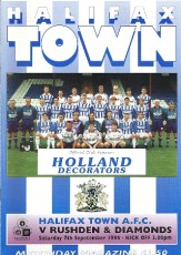 Halifax Town v Rushden & Diamonds