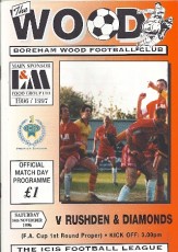 Boreham Wood v Rushden & Diamonds