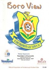 Farnborough Town v Rushden & Diamonds