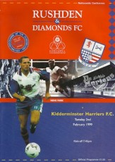 Rushden & Diamonds v Kidderminster Harriers