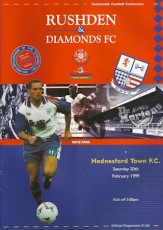 Rushden & Diamonds v Hednesford Town