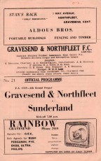 Gravesend & Northfleet v Sunderland
