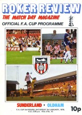 Sunderland v Oldham Athletic