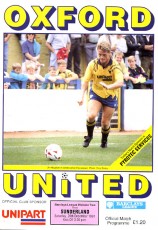 Oxford United v Sunderland