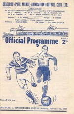 Bradford Park Avenue v Manchester United