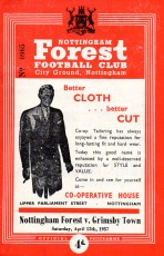 Nottingham Forest v Grimsby Town