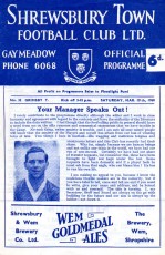 Shrewsbury Town v Grimsby Town