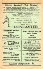 Chester City v Doncaster Rovers