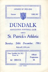 Dundalk v St Patricks Athletic