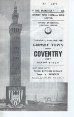 Grimsby Town v Coventry City