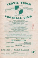 Yeovil Town v Wellington Town