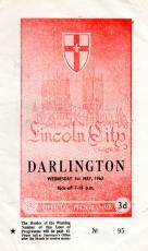 Lincoln City v Darlington