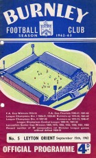Burnley v Leyton Orient