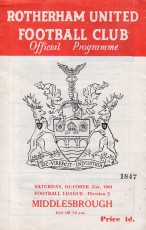 Rotherham United v Middlesbrough