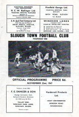 Slough Town v Tooting & Mitcham United