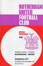 Rotherham United v Norwich City