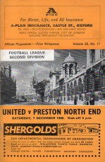 Oxford United v Preston North End