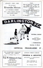 Darlington v Workington