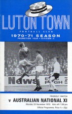 Luton Town v Australia