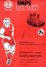 Lincoln City v Darlington