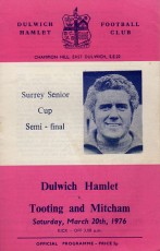 Dulwich Hamlet v Tooting & Mitcham United