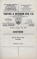 Tooting & Mitcham United v Croydon