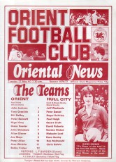 Leyton Orient v Hull City