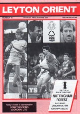 Leyton Orient v Nottingham Forest