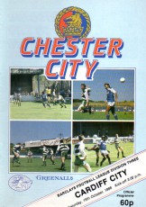 Chester City v Cardiff City
