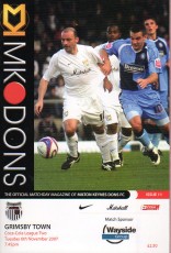 MK Dons v Grimsby Town