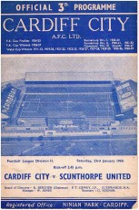 Cardiff City v Scunthorpe United