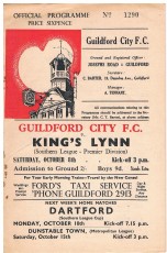 Guildford City v King's Lynn