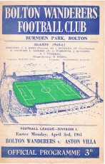 Bolton Wanderers v Aston Villa