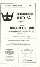 Gainsborough Trinity v Macclesfield Town