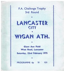 Lancaster City v Wigan Athletic
