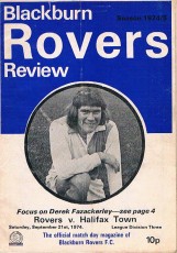 Blackburn Rovers v Halifax Town