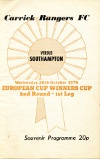 Carrick Rangers v Southampton