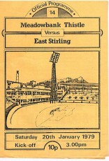 Meadowbank Thistle v East Stirling