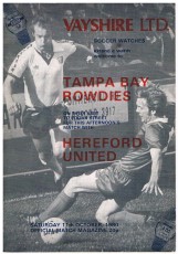 Hereford United v Tampa Bay Rowdies