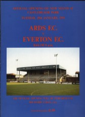 Ards v Everton